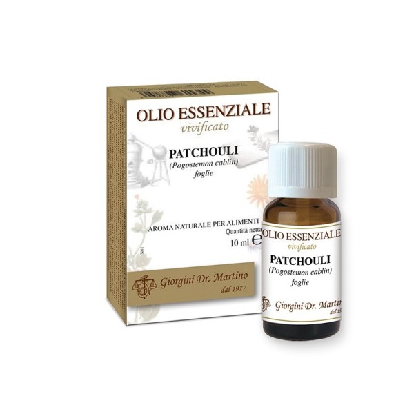 Patchouli Olio Essenziale Dr Giorgini 10 Ml FarmaciaGaudiana It