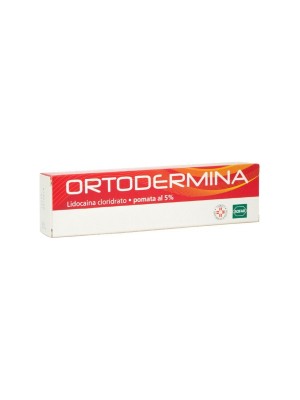 Ortodermina Crema 5% Lidocaina Anestetico 50 grammi