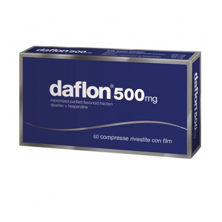 Daflon 60 Compresse Rivestite 500 mg - Flavonoidi Vasoprotettore