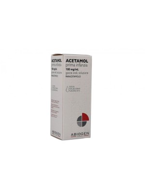 Acetamol Prima Infanzia 100  mg/ ml Paracetamolo Gocce 30 ml