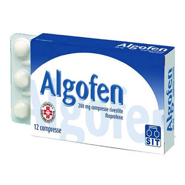 Algofen 200 mg Ibuprofene Analgesico 12 Compresse Rivestite