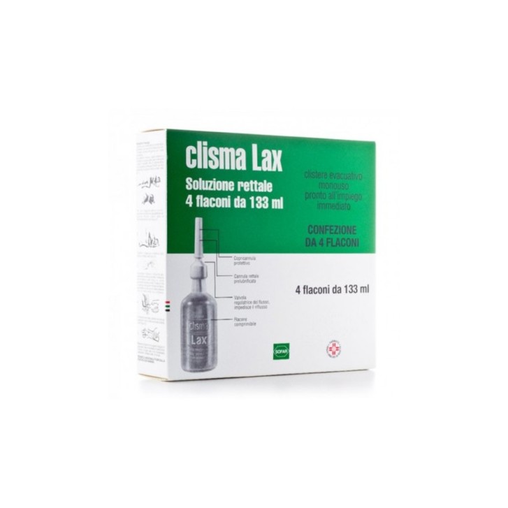 Clismalax 4 Clismi 133 ml - Soluzione Rettale