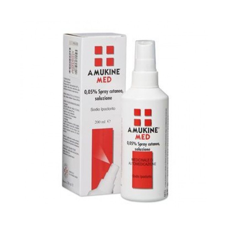 Amukine Med Spray Disinfettante Cutaneo 200 ml