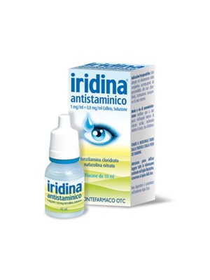 Iridina Antistaminico Collirio 10mg + 8mg Tonzilamina 10 ml