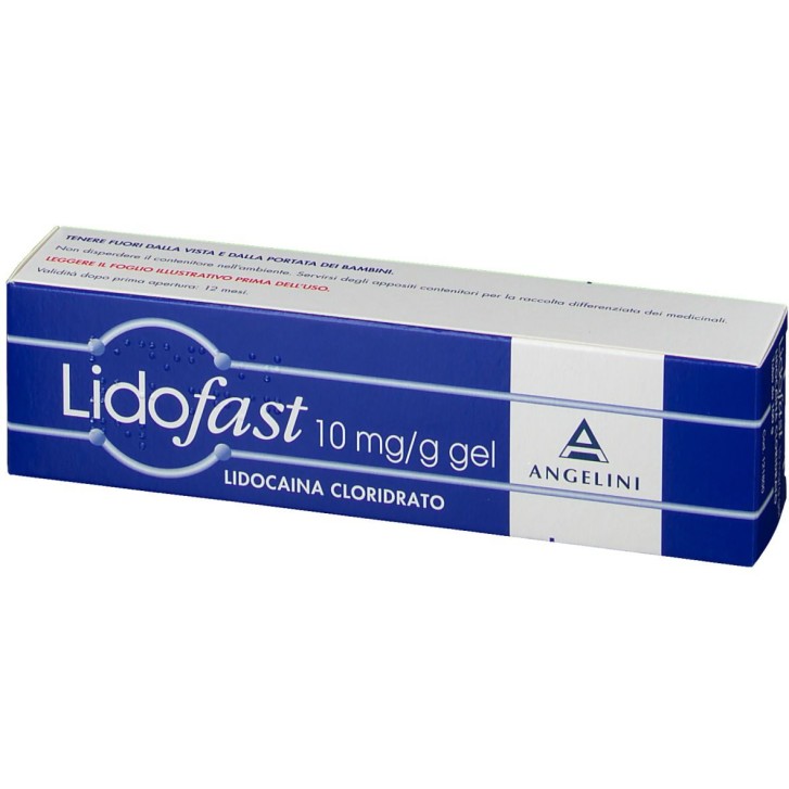 Lidofast Gel Lidocaina Cloridrato 100 grammi