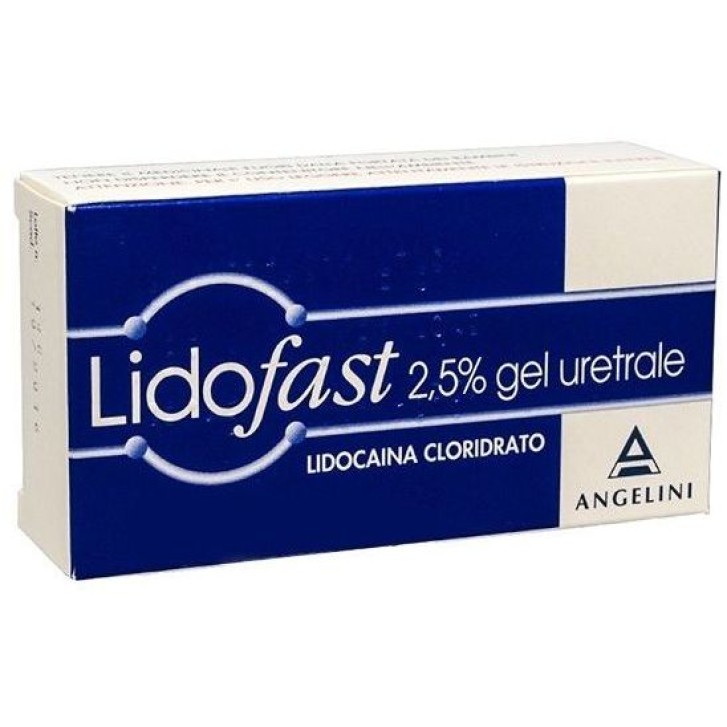 Lidofast Gel Uretrale 2,5% Lidocaina 15 grammi