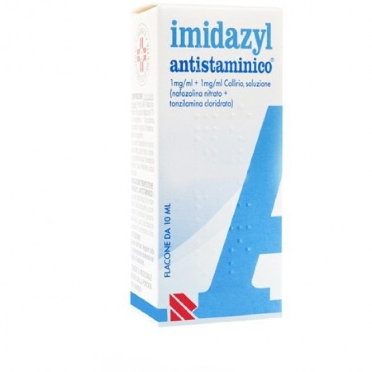 Imidazyl Antistaminico 1mg/ ml Nafazolina Nitrato Collirio 10 ml