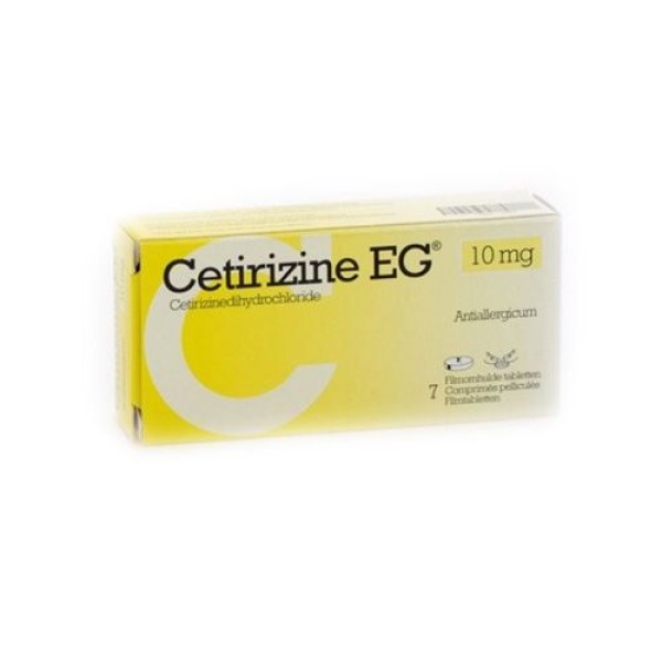 Cetirizina EG 10 mg 7 Compresse Rivestite con Film