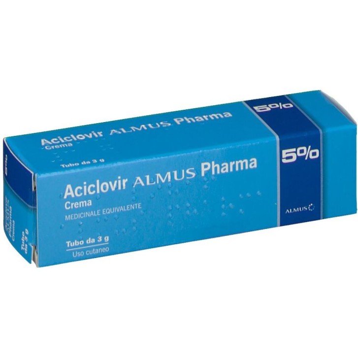 Aciclovir Almus Crema 5% 3 grammi