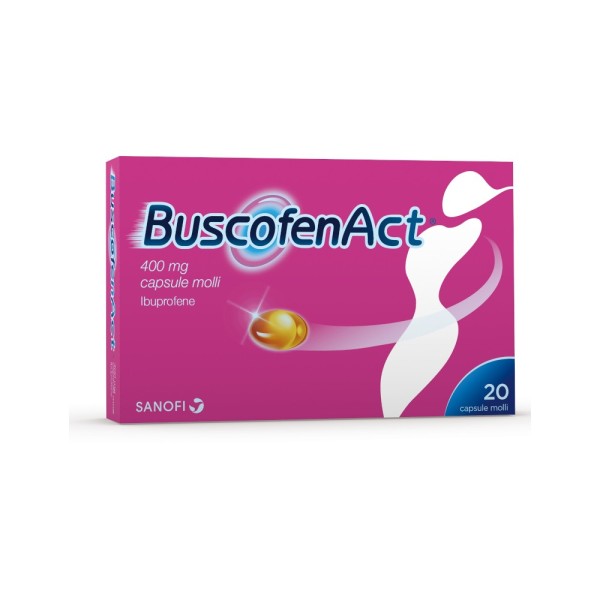 Buscofenact 400mg Ibuprofene 20 capsule