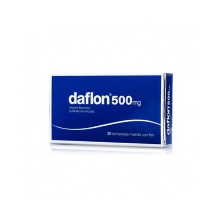Daflon 500mg 30 Compresse rivestite - Flavonoidi Vasoprotettore