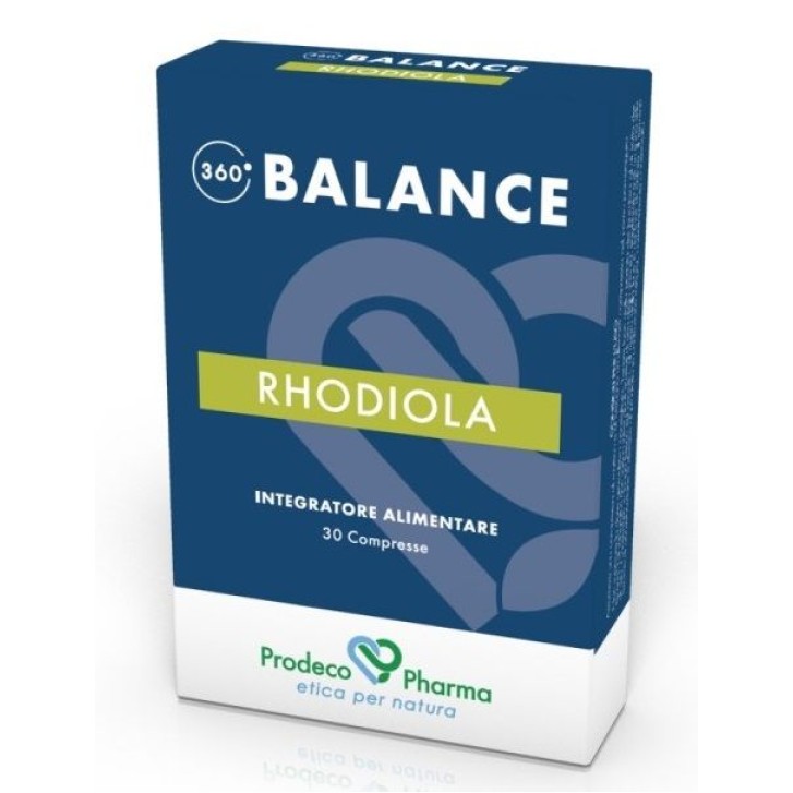 360 Balance Rhodiola 30 compresse - Integratore Alimentare