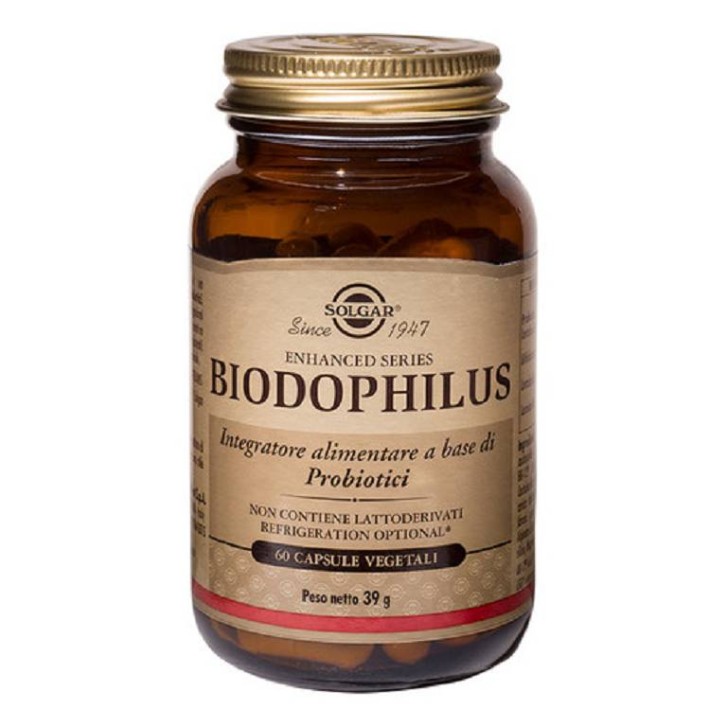 Solgar Biodophilus 60 Capsule - Integratore Probiotico