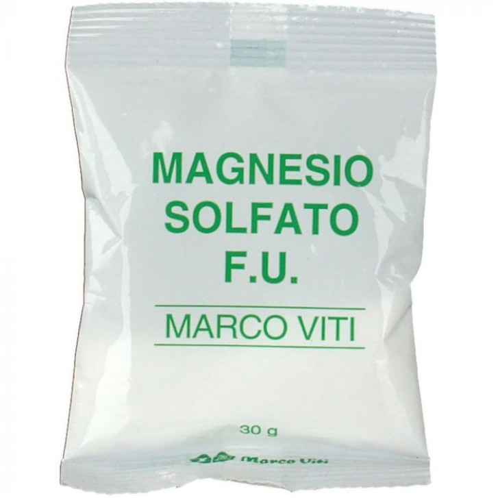 Magnesio Solfato Fu Viti 30 grammi - Integratore Sali Minerali