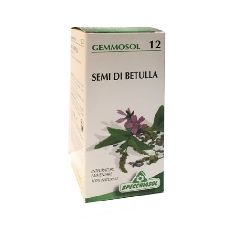 Specchiasol Gemmosol 12 Betulla Verrucosa Semi Gemmoderivati 50 ml