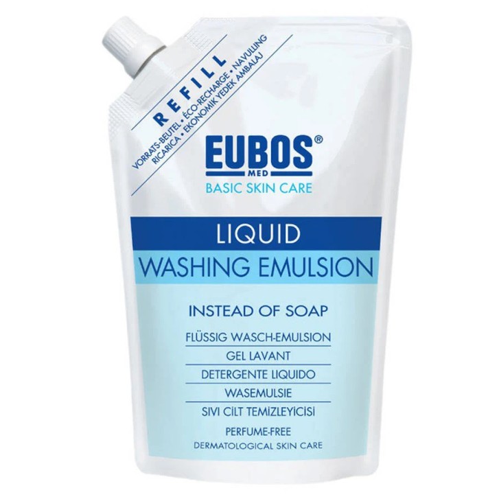 Eubos Detergente Liquido Sostitutivo Sapone Ricarica 400 ml
