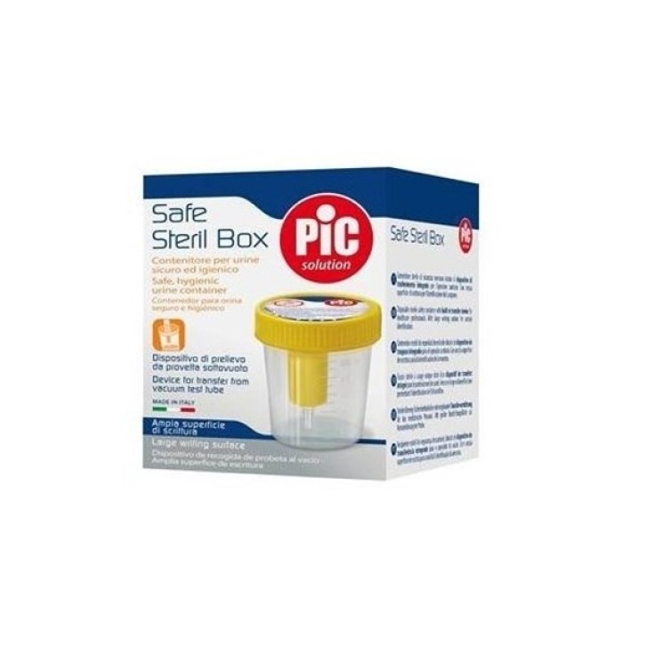 Pic Steril Box Contenitore Urina Sottovuoto 100 ml