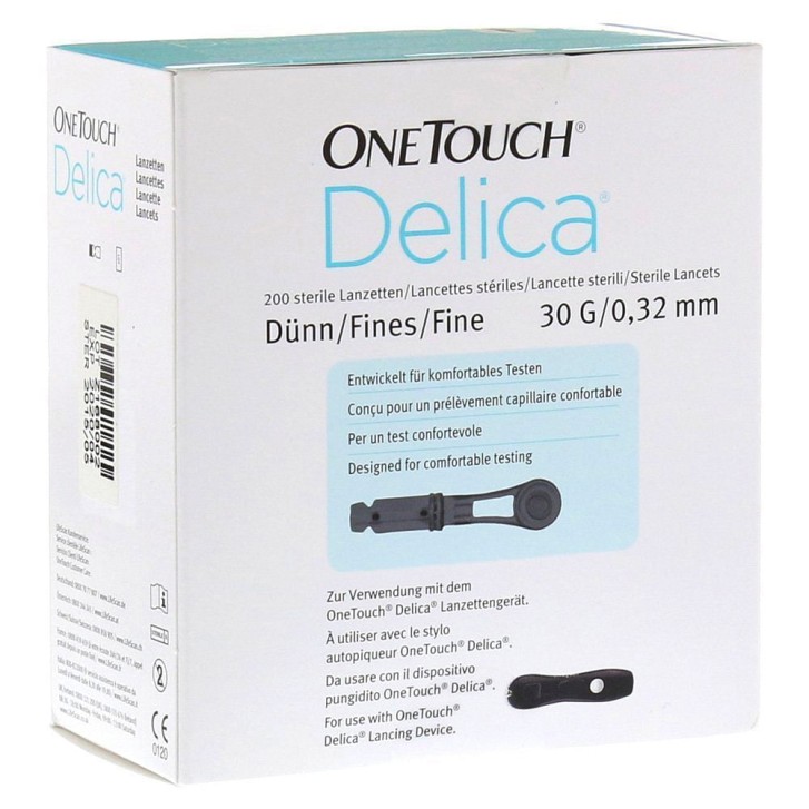 One Touch Delica G30 Lancette Pungidito 200 pezzi