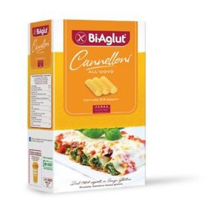 Biaglut Cannelloni Pasta all'Uovo Senza Glutine 200 grammi