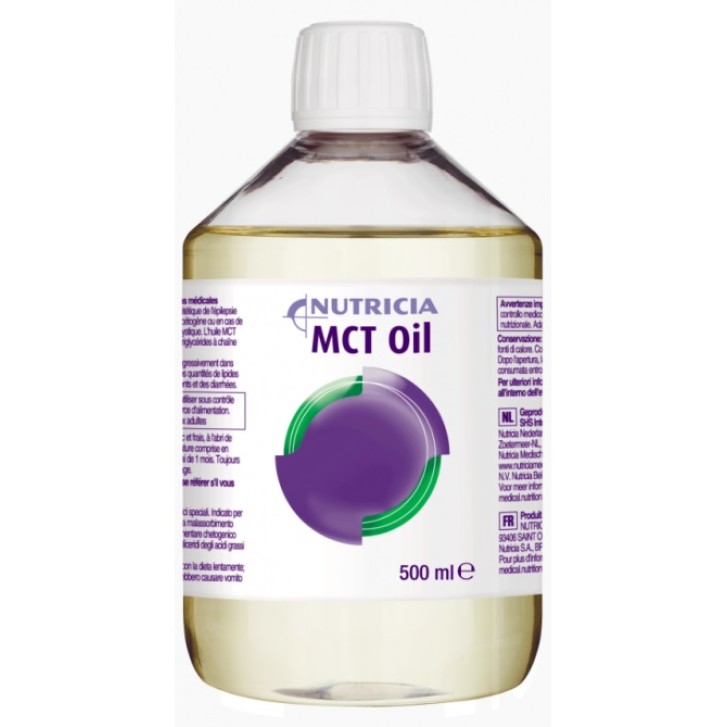 MCT Oil Module Bottiglia Plastica Nutricia 500 ml
