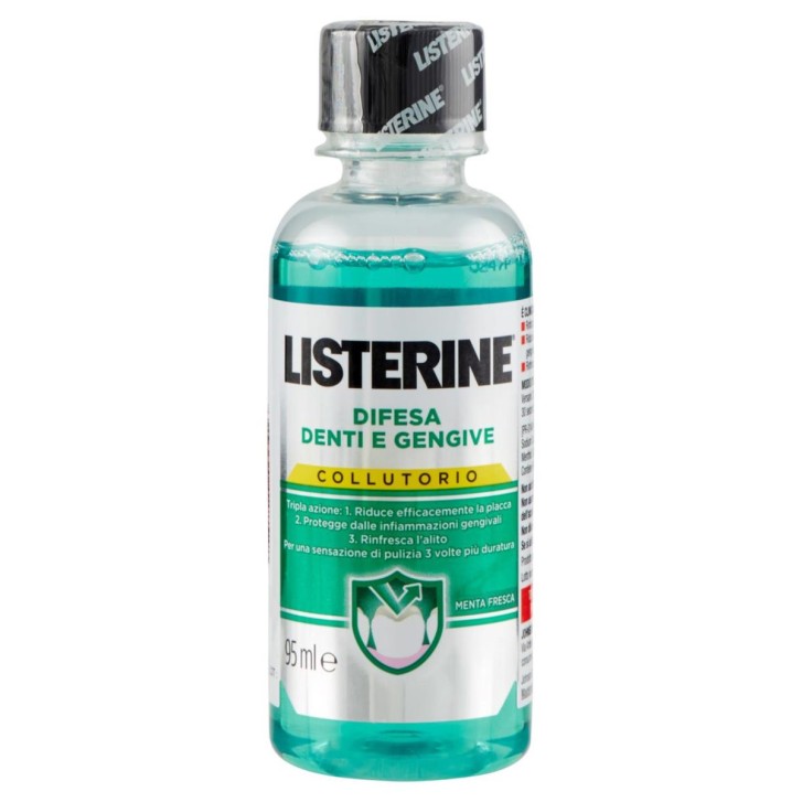 Listerine Colluttorio Difesa Denti e Gengive 95 ml