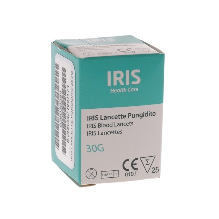 Iris Lancette Pungidito per Misurazione della Glicemia 25 pezzi