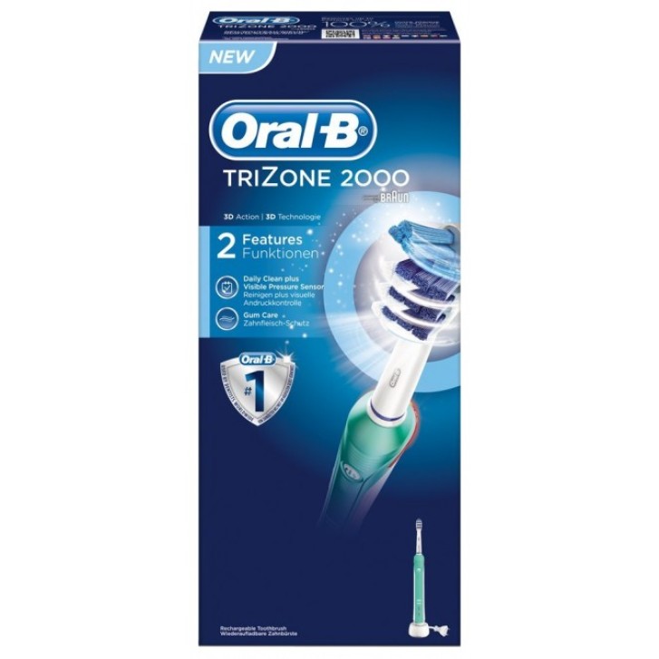 Oral-B Professional Care Trizone 2000 Spazzolino Elettrico