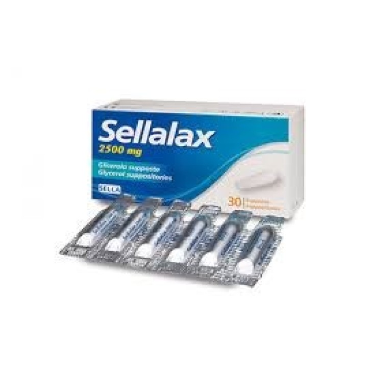 Sellalax Supposte Glicerolo 2500 mg 30 pezzi