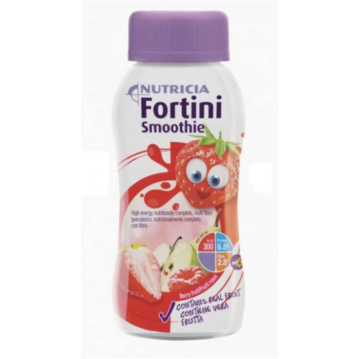 Fortini Smoothie Integratore Nutrizionale Frutti Rossi 200 ml