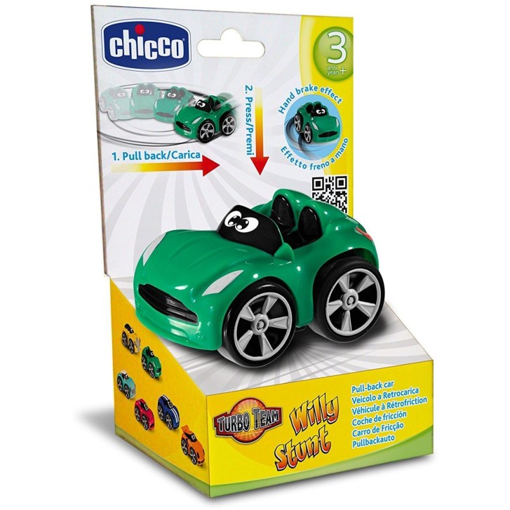 Chicco Gioco Turbo Touch Stunt Macchina Verde