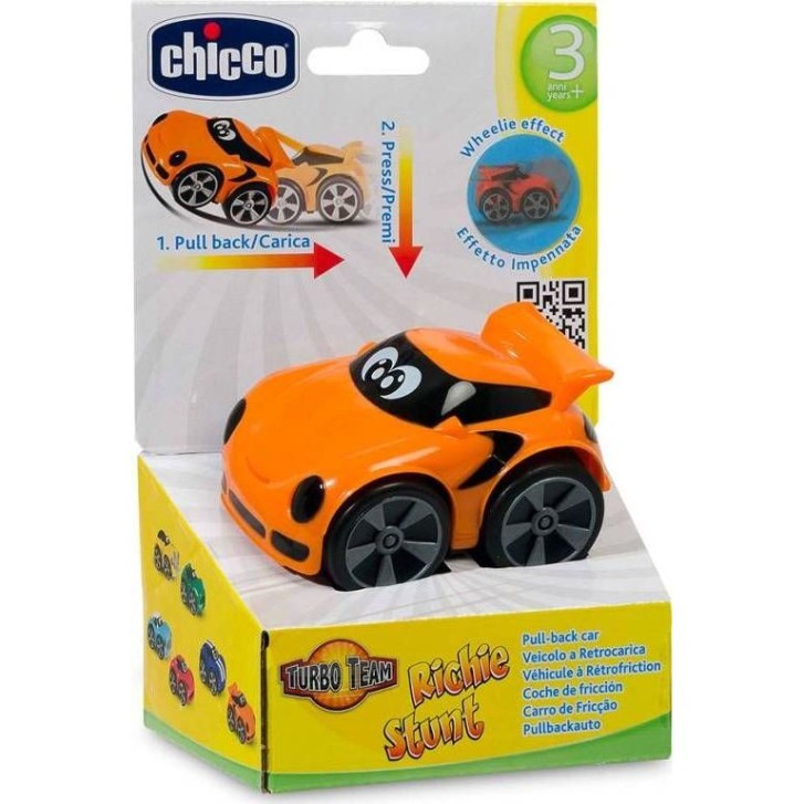 Chicco Gioco Turbo Touch Stunt Macchina Arancione