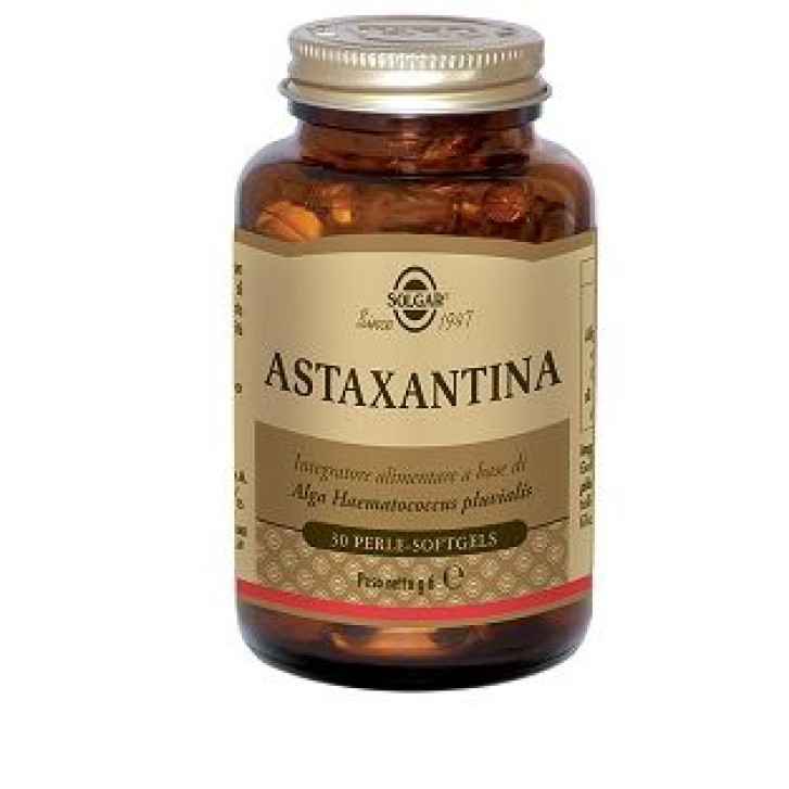 Solgar Solgar Astaxantina 30 Perle - Integratore Antiossidante