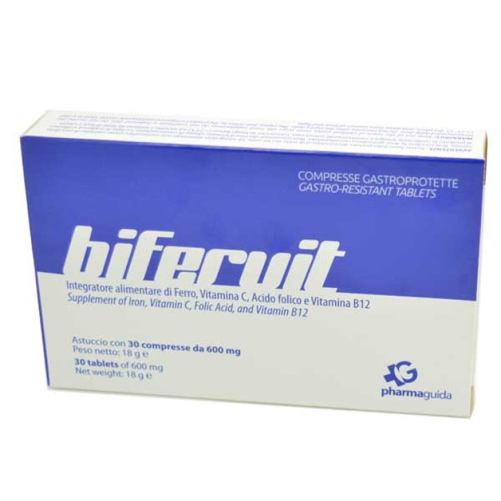 Bifervit 30 Compresse - Integratore di Ferro e Vitamine