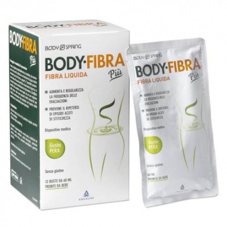 Body Spring BodyFibra Gusto Pera 12 Buste - Integratore Alimentare