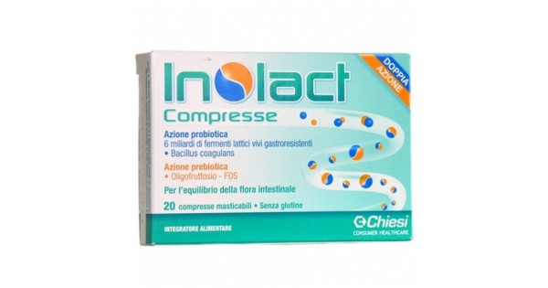 Inolact 20 Compresse Masticabili - Integratore Alimentare ...
