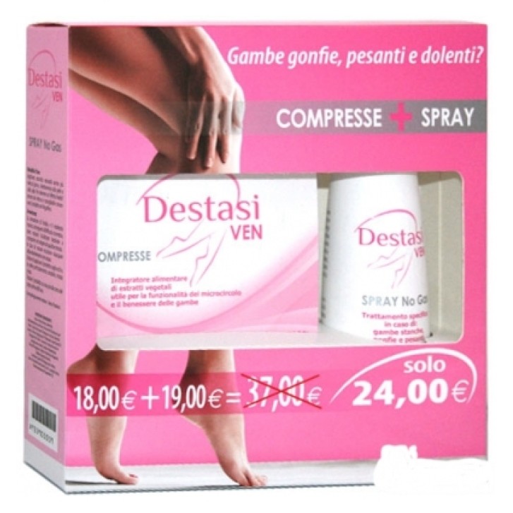 Destasi Ver Kit Gambe Pesanti Spray + Compresse