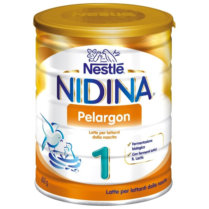 Nestle' Nidina 1 Pelargon Latte in Polvere 800 grammi