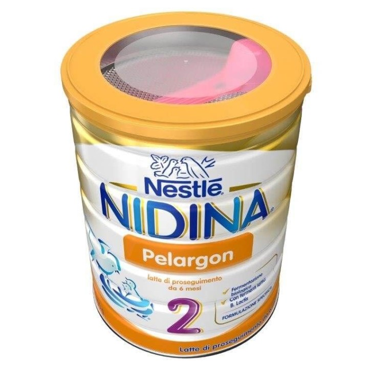 Nestle' Nidina 2 Pelargon Latte in Polvere 800 grammi