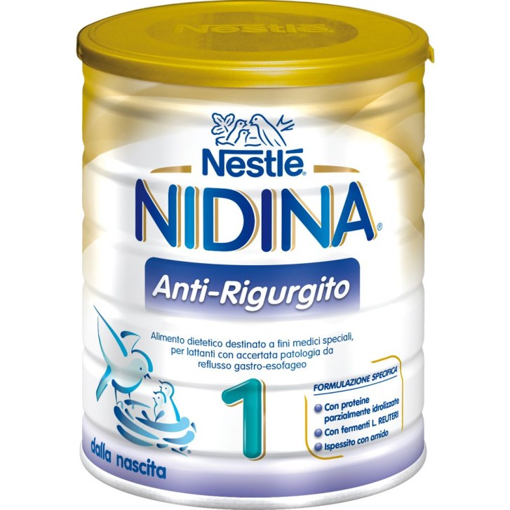 Nestle' Nidina 1 AR Latte Antirigurgito 800 grammi