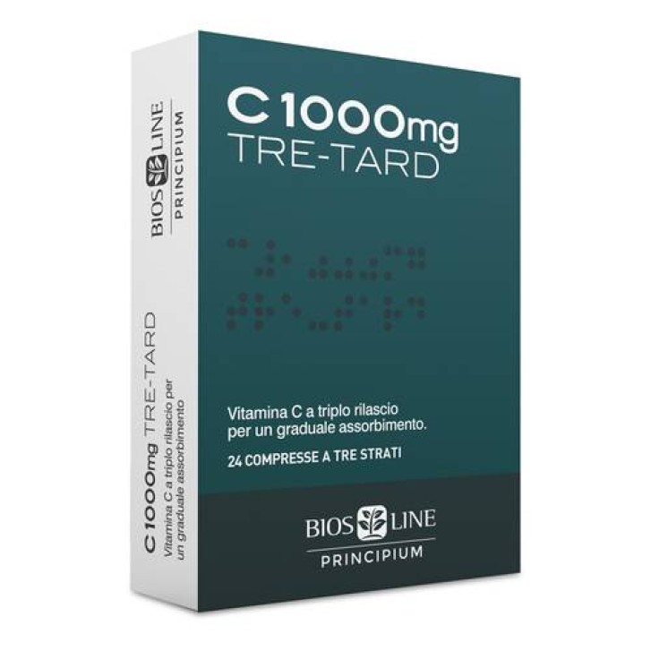 Bios Line Principium C 1000 Tretard 24 Compresse - Integratore Sistema Immunitario
