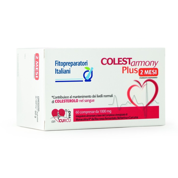 Selerbe Colestarmony Plus 60 Compresse - Integratore per Colesterolo