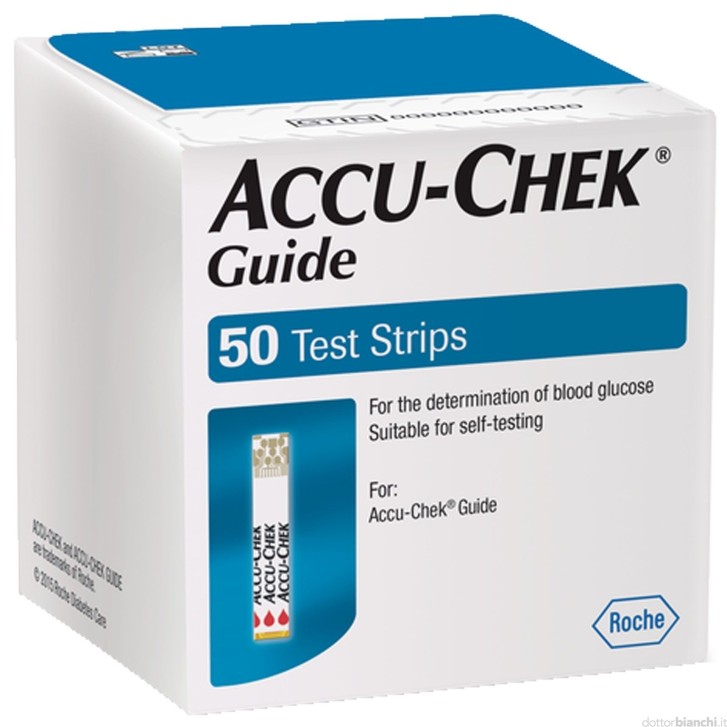 Accu-Chek Guide Strisce Reattive Glicemia 50 Pezzi