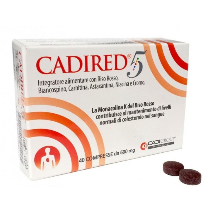 Cadired 5 36 Capsule - Integratore Controllo del Colesterolo