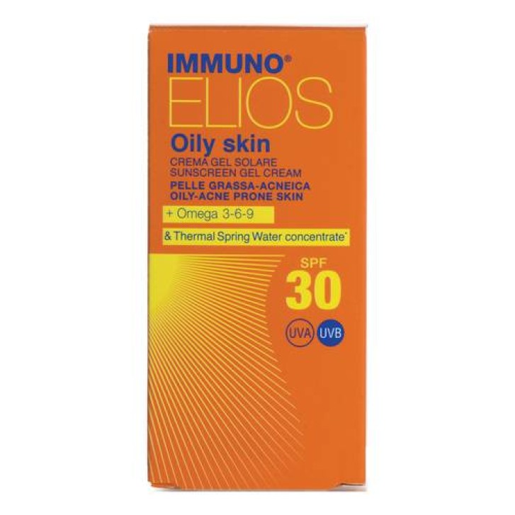 Immuno Elios Oily Skin Crema Gel Solare SPF 30 30 ml