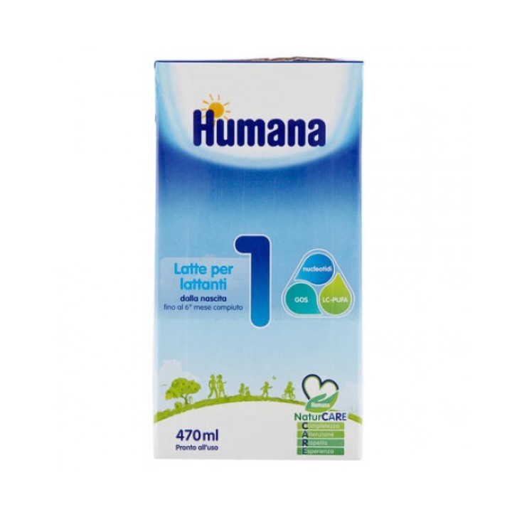 Humana 1 Latte Liquido 470 ml 