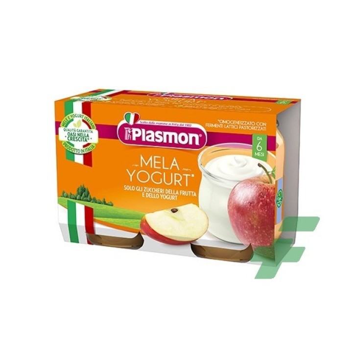 Plasmon Omogeneizzato Yogurt Mela 2 x 120 grammi