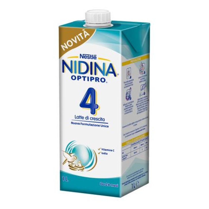 Nestle' Nidina 4 Latte Crescita Liquido 1000 ml
