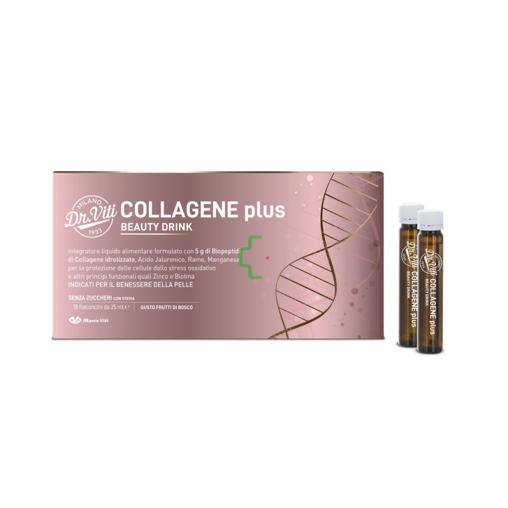 NaturViti Collagene Plus 250 ml - Integratore Benessere della Pelle e Antirughe
