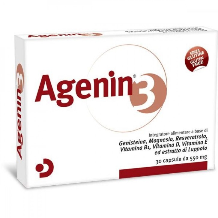 Agenin 3 550 mg  30 Capsule - Integratore Menopausa