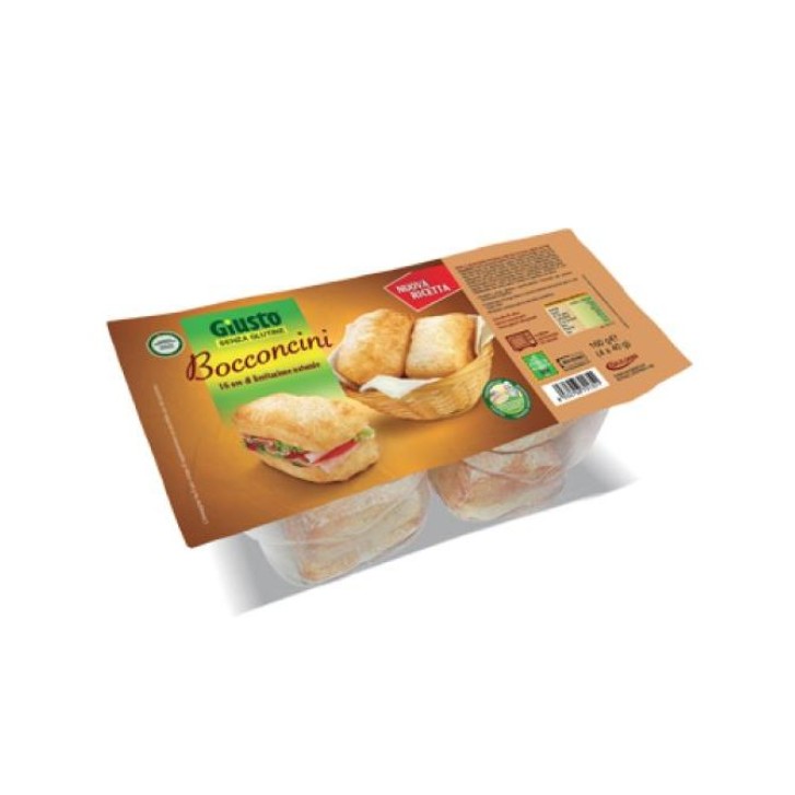 Giusto Senza Glutine Bocconcini di Pane Gluten Free 160 grammi